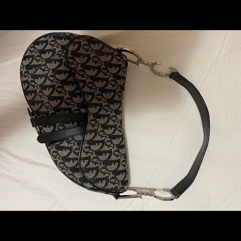 Authentic Christian Dior saddle bag
